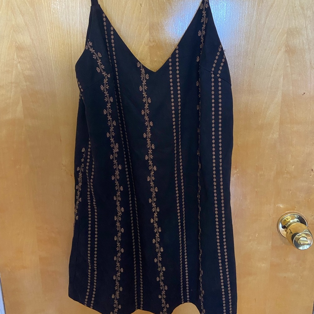 Boutique little black dress w details
